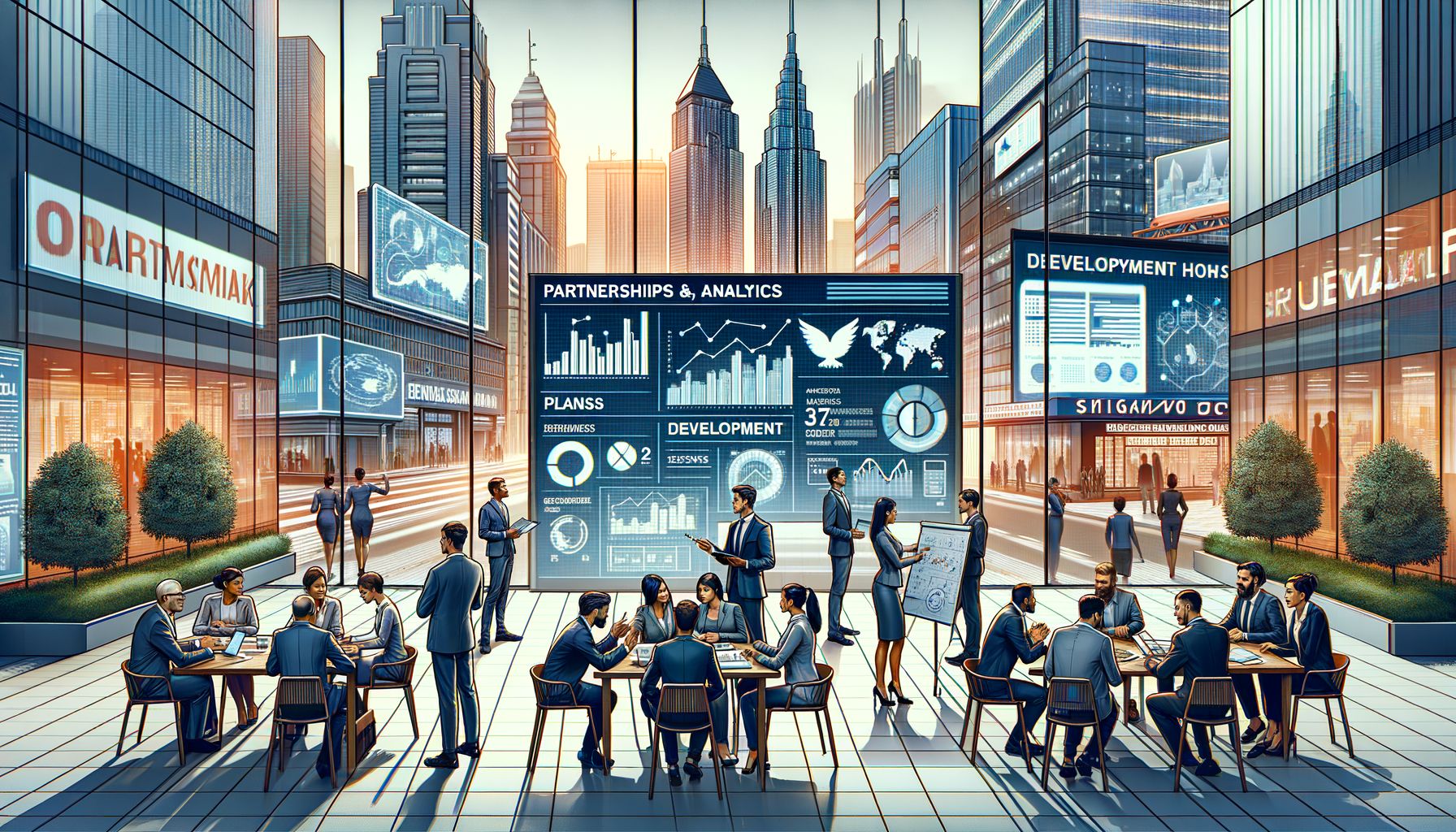 Партнёрства, аналитика и планы развития